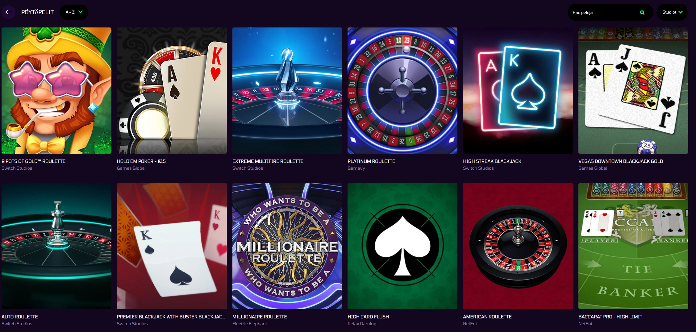 Buumi Live Casino